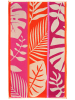 Le Comptoir de la Plage Strandtuch ''Chincha'' in Pink/ Orange - (L)175 x (B)100 cm