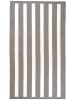 Le Comptoir de la Plage Strandtuch ''Bahia'' in Taupe/ Weiß - (L)175 x (B)100 cm