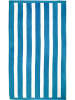 Le Comptoir de la Plage Strandtuch ''Bahia'' in Blau/ Weiß - (L)175 x (B)100 cm