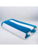 Le Comptoir de la Plage Strandtuch ''Bahia'' in Blau/ Weiß - (L)175 x (B)100 cm
