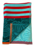 Le Comptoir de la Plage Strandtuch ''Fiorito'' in Blau/ Orange - (L)170 x (B)90 cm