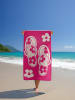 Le Comptoir de la Plage Strandtuch ''Tunga'' in Pink - (L)170 x (B)90 cm
