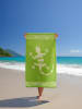 Le Comptoir de la Plage Strandtuch ''Cosmo'' in Grün - (L)170 x (B)90 cm
