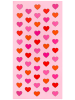 Le Comptoir de la Plage Mikrofaser-Strandtuch ''Curs'' in Rosa/ Pink - (L)140 x (B)70 cm