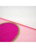 Le Comptoir de la Plage Mikrofaser-Strandtuch ''Curs'' in Rosa/ Pink - (L)140 x (B)70 cm