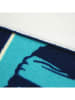 Le Comptoir de la Plage Microvezel strandlaken "Algajola" donkerblauw - (L)140 x (B)70 cm
