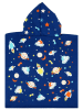 Le Comptoir de la Plage Badeponcho "Galaxy" in Dunkelblau/ Bunt - (L)60 x (B)60 cm