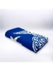 Le Comptoir de la Plage Mikrofaser-Strandtuch ''Bari'' in Blau - (L)170 x (B)90 cm