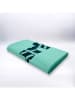 Le Comptoir de la Plage Microvezel strandlaken "Surfango" turquoise - (L)170 x (B)90 cm