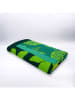 Le Comptoir de la Plage Microvezel strandlaken "Mitjana" groen - (L)170 x (B)90 cm