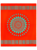 Le Comptoir de la Plage Mikrofaser-Strandtuch ''Solari'' in Orange - (L)170 x (B)140 cm