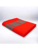 Le Comptoir de la Plage Mikrofaser-Strandtuch ''Solari'' in Orange - (L)170 x (B)140 cm