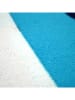 Le Comptoir de la Plage Mikrofaser-Strandtuch ''Galapagos'' in Blau - (L)170 x (B)140 cm