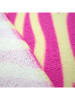 Le Comptoir de la Plage Mikrofaser-Strandtuch ''Jinoka'' in Pink/ Orange - (L)170 x (B)140 cm