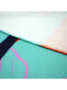Le Comptoir de la Plage Microvezel strandlaken "Manilva" turquoise - (L)170 x (B)140 cm