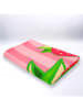 Le Comptoir de la Plage Mikrofaser-Strandtuch ''Pop-Fraise'' in Rosa/ Pink - (L)150 x (B)75 cm
