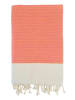 Le Comptoir de la Plage Fouta ''Athena'' in Orange - (L)200 x (B)200 cm