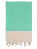 Le Comptoir de la Plage Fouta ''Athena'' in Türkis - (L)200 x (B)200 cm