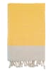Le Comptoir de la Plage Fouta ''Athena'' in Gelb - (L)200 x (B)200 cm