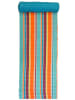 Le Comptoir de la Plage Strandmatte "Capsud" in Hellblau/ Orange - (L)180 x (B)60 cm