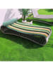 Le Comptoir de la Plage Strandmat "Dalia" turquoise/lichtroze - (L)180 x (B)60 cm