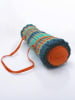 Le Comptoir de la Plage Strandmat "Zamora" blauw/turquoise/oranje - (L)180 x (B)60 cm