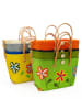 Le Comptoir de la Plage Strandtasche ''Isandra'' in Blau - (B)45 x (H)35 x (T)20 cm