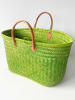 Le Comptoir de la Plage Strandtasche "Aravola" in Grün - (B)55 x (H)30 x (T)25 cm
