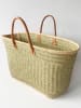 Le Comptoir de la Plage Strandtasche "Aravola" in Beige - (B)55 x (H)30 x (T)25 cm