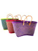 Le Comptoir de la Plage Strandtasche "Aravola luxe" in Grün - (B)55 x (H)30 x (T)25 cm