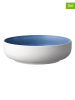 Studio Round 6-delige set: pastaborden "North" wit/blauw - Ø 19 cm