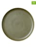 Studio Round 6er-Set: Lunchteller "North" in Khaki - Ø 21 cm