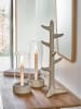 Villa Collection Koppenstandaard "Nord" beige - (B)17 x (H)44 x (D)15 cm