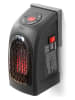 InnovaGoods Draagbare mini-verwarming zwart - (B)8,5 x (H)16 x (D)12,5 cm