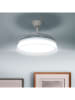 InnovaGoods Wentylator sufitowy LED w kolorze srebrno-białym - wys. 40,5 cm