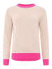 Zwillingsherz Kaschmir-Pullover in Beige