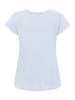 Zwillingsherz Shirt in Hellblau