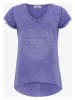 Zwillingsherz Shirt in Lila