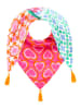 Zwillingsherz Dreieckstuch "Liebevoller Mix" in Bunt - (L)200 x (B)100 cm