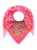 Zwillingsherz Doek "Raute Leo" roze - (L)200 x (B)100 cm