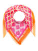 Zwillingsherz Tuch "Paradise Vibes" in Pink/ Orange - (L)200 x (B)100 cm