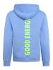 Zwillingsherz Hoodie "Sarah" in Blau