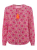 Zwillingsherz Bluse "Mandala" in Pink