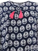 Zwillingsherz Bluse "Maritime Kreise" in Dunkelblau