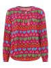 Zwillingsherz Blouse "Herz & Traum" meerkleurig