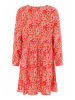 Zwillingsherz Kleid "Paisley Traum" in Rot