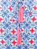 Zwillingsherz Kleid "Grafisch Classic" in Blau