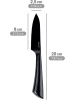Wenko Schälmesser ''Ace'' in Schwarz - (L)20 cm