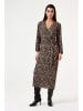 Garcia Kleid in Beige/ Schwarz