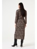 Garcia Kleid in Beige/ Schwarz